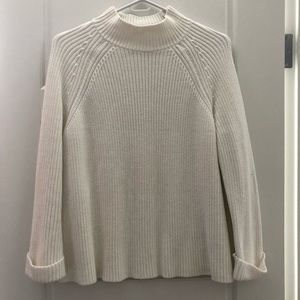 White Turtleneck Sweater